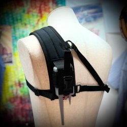 画像3: ラジオハーネスstd 男性用右利き, カスタムカラー / グレイ, シティカモフラージュ(送料込) 