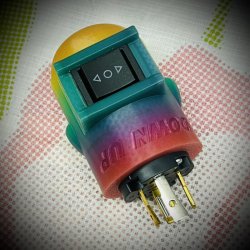 画像2: ペンダントコントロールスイッチ / ペコ, 多色グラデーション(送料別)